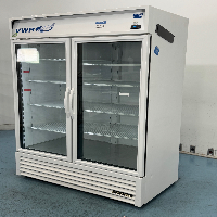 VWR Glass Double Door Refrigerator image 1